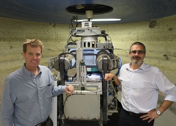 Professor Ryan Lowe and Professor Christophe Gaudin 
