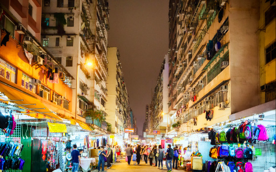 Kowloon women's market