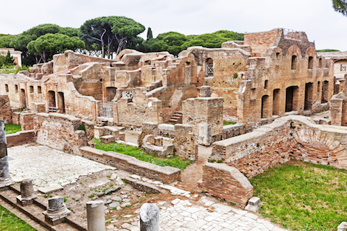 Archaeological Roman site