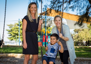 Hayley Christian and Monique Robinson Teddy