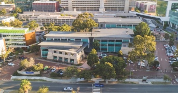 Health campus aerial view