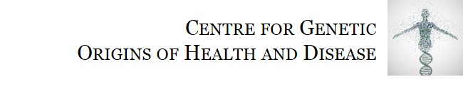 Centre for Genetic Origins of Health and Disease logo