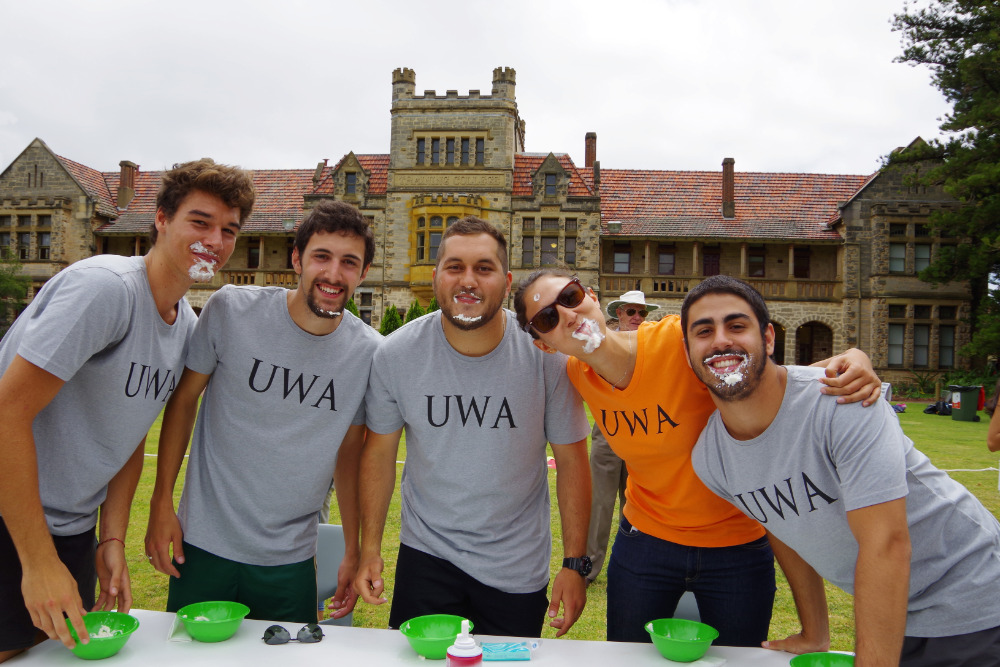 UWA students