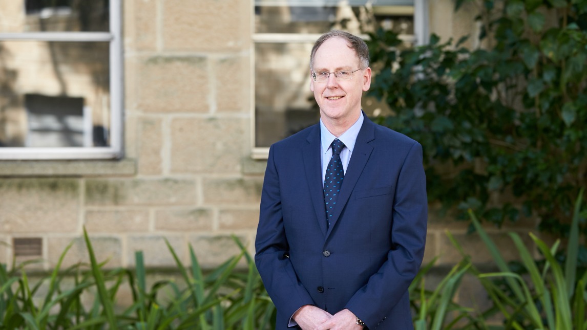 Head of School, Peter Robertson at The University of Western Australia