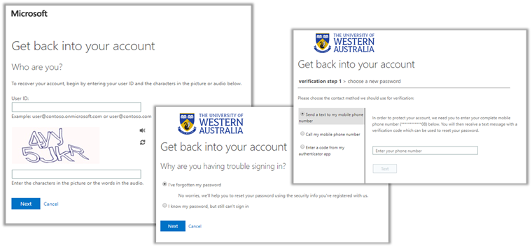 Change Uni ID Password