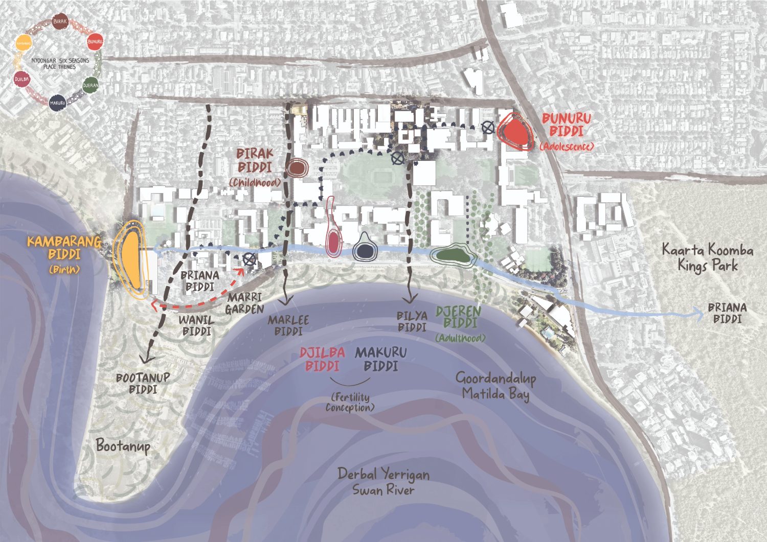 Uwa Map Sustainable campus operations | UWA