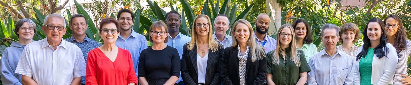 Group photo of the staff within CERC