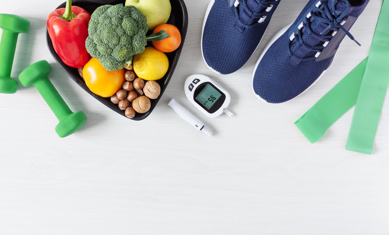 Image of a collection of health objects