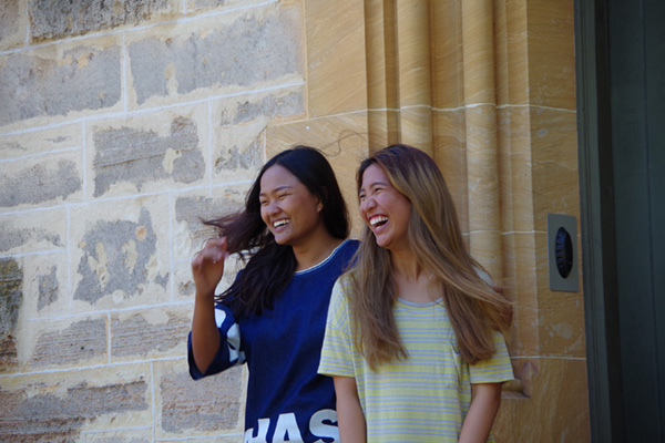 Two UWA students