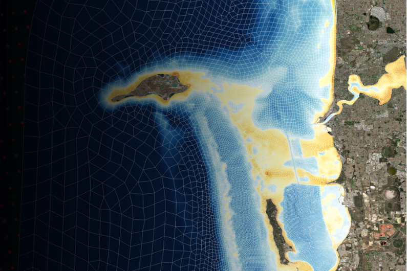 Cockburn Sound Ariel shot