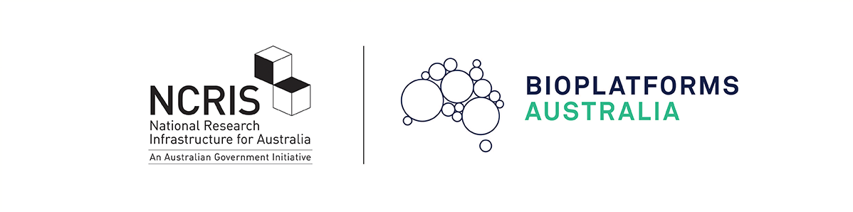 NCRIS and Bioplatforms Australia logos