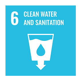 Icon for goal of clean water and sanitation