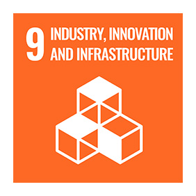Icon for goal for industry, innovation and infrastructure