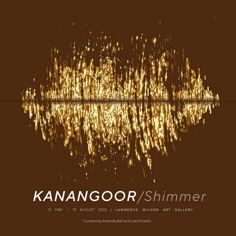 Decorative graphic of a shimmer