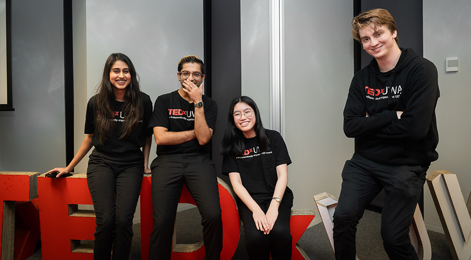 The TEDxUWA student team