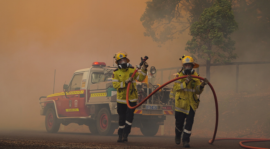 Wooroloo fires. Credit: DFES Incident Photographer Evan Collis
