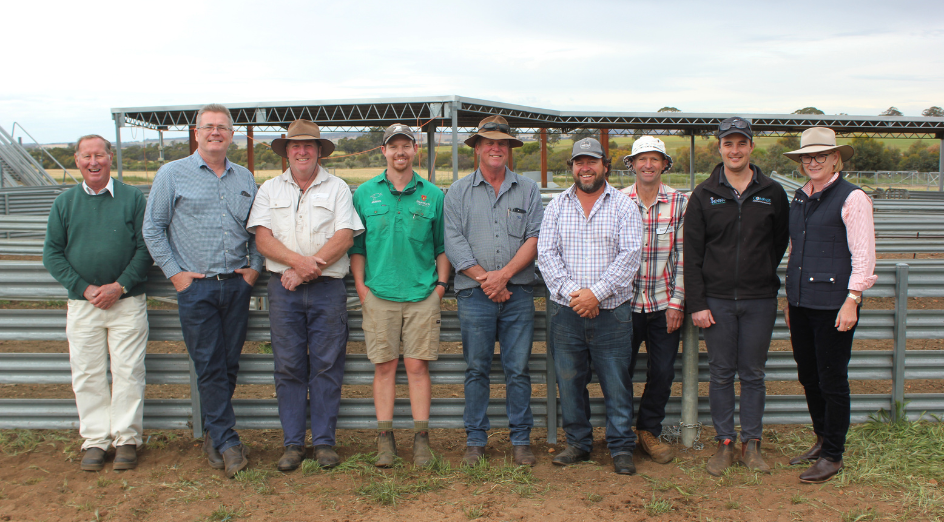 Presenters and stakeholders at the Pingelly MLP final field day.