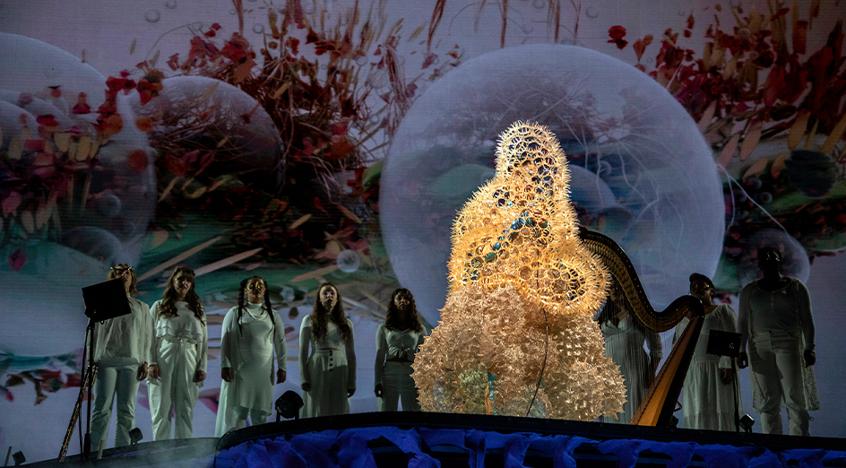 Björk's concert spectacular Cornucopia