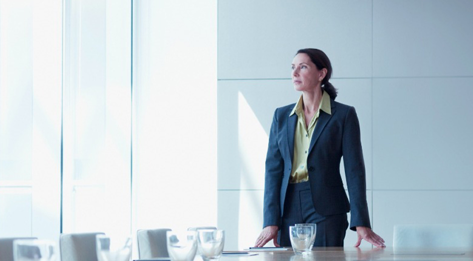 Boardroom woman