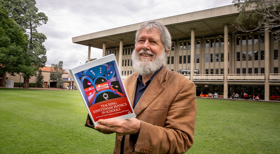 David Blair and book