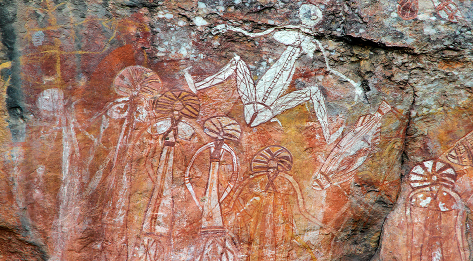 Rock art in Kakadu
