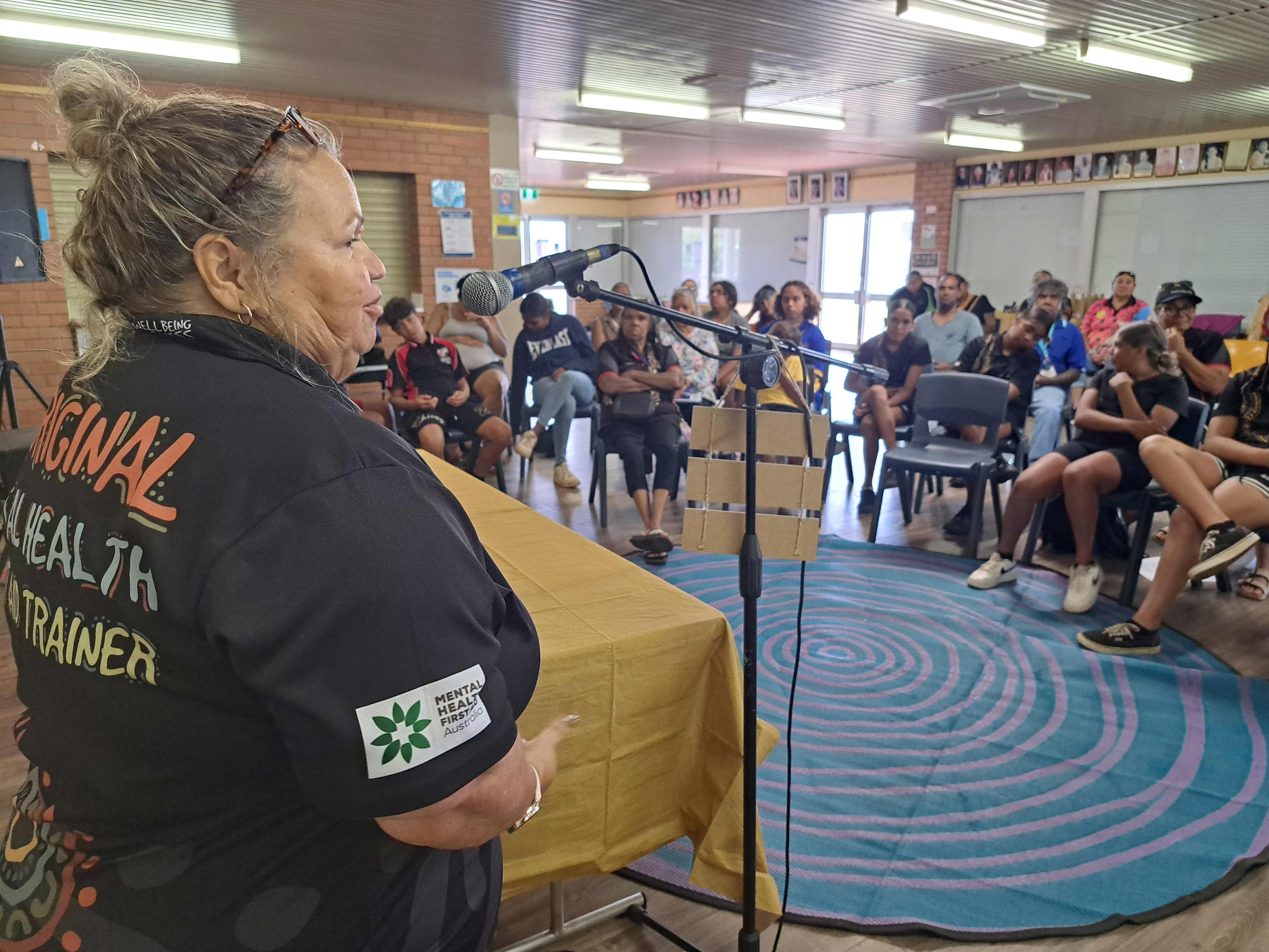 Derise Jones at Mullewa forum