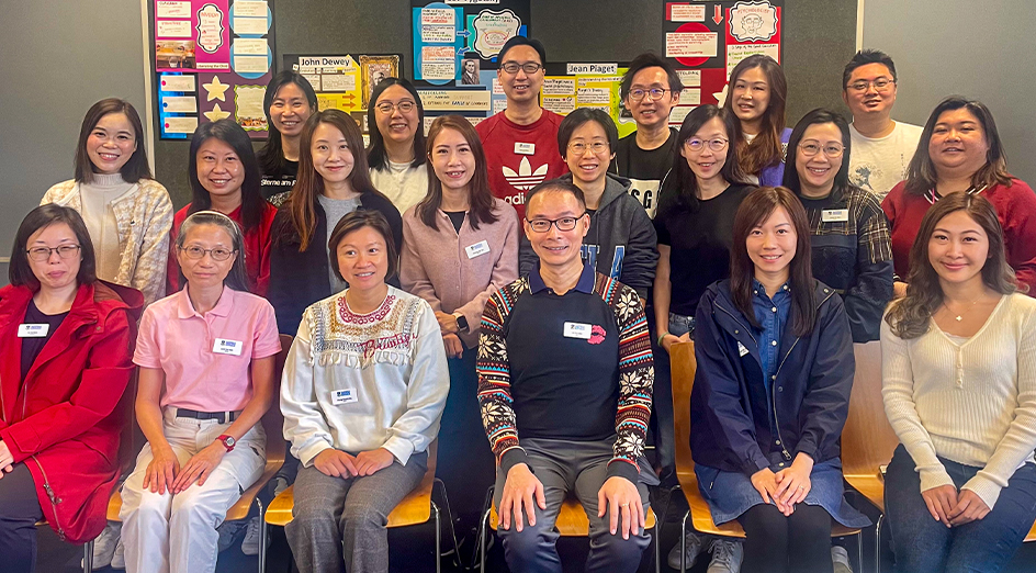The Hong Kong literacy assessment delegation