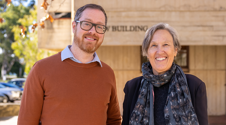 Darren Moroney and Jill Howieson