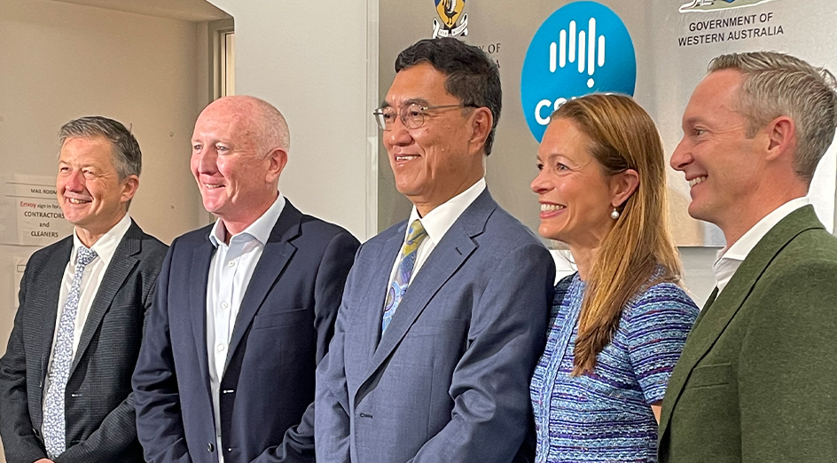 Signatories at the biomedical hub agreement