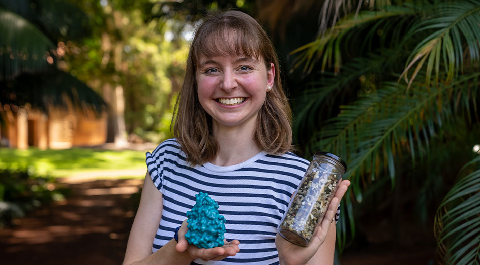 UWA PhD candidate Anna Faber