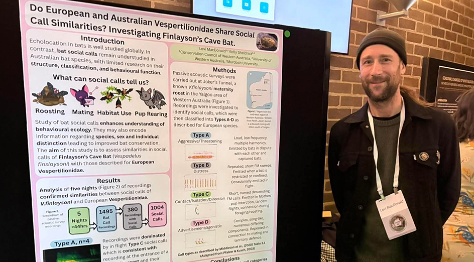 Levi MacDonald at Conservation Council of Western Australia