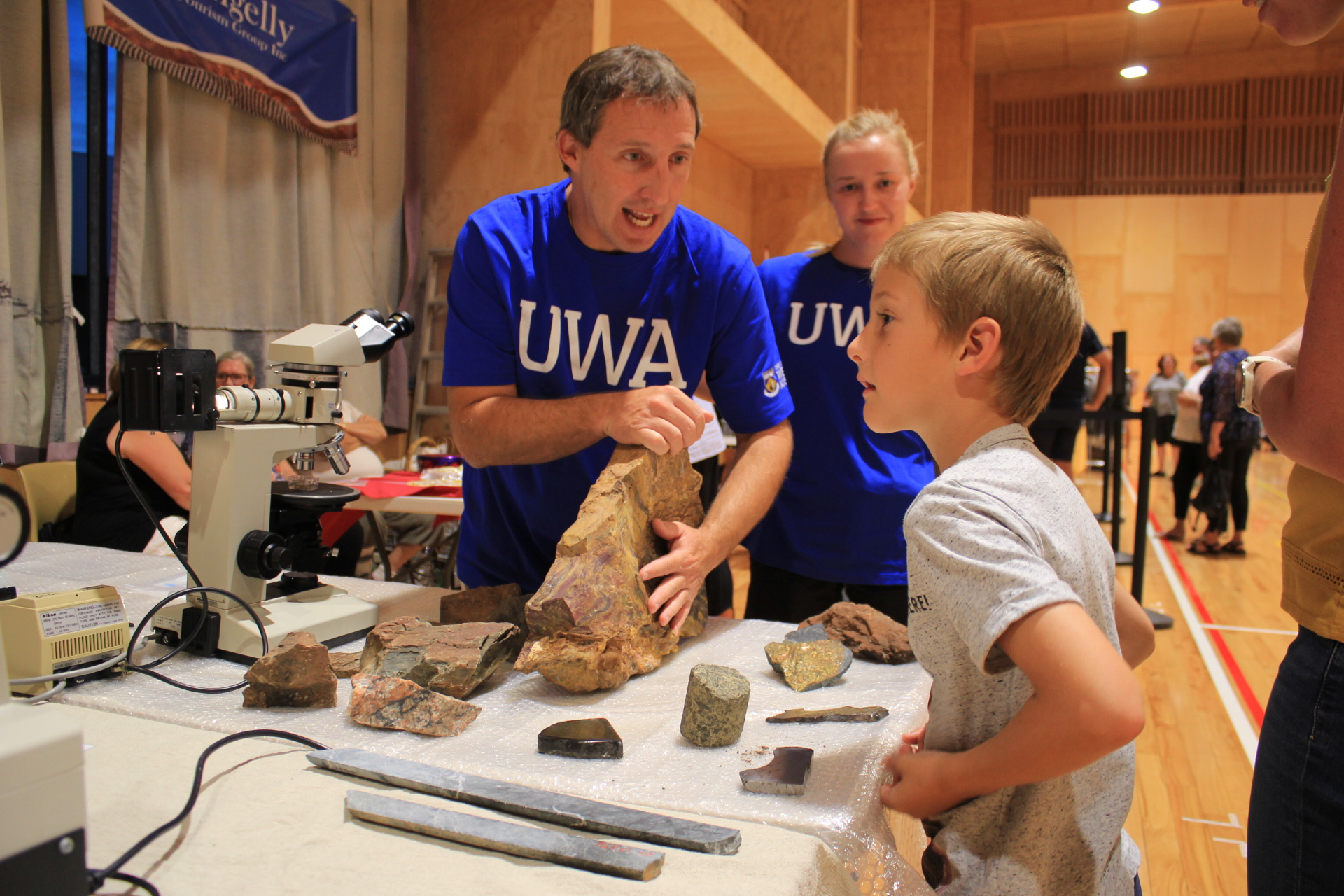 The UWA School of Agriculture and Environment attracted many visitors.