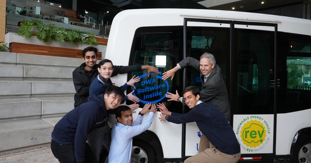 UWA's automatic shuttle bus