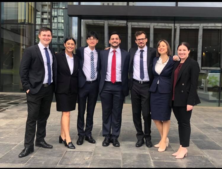 2020 UWA Jessup Moot team