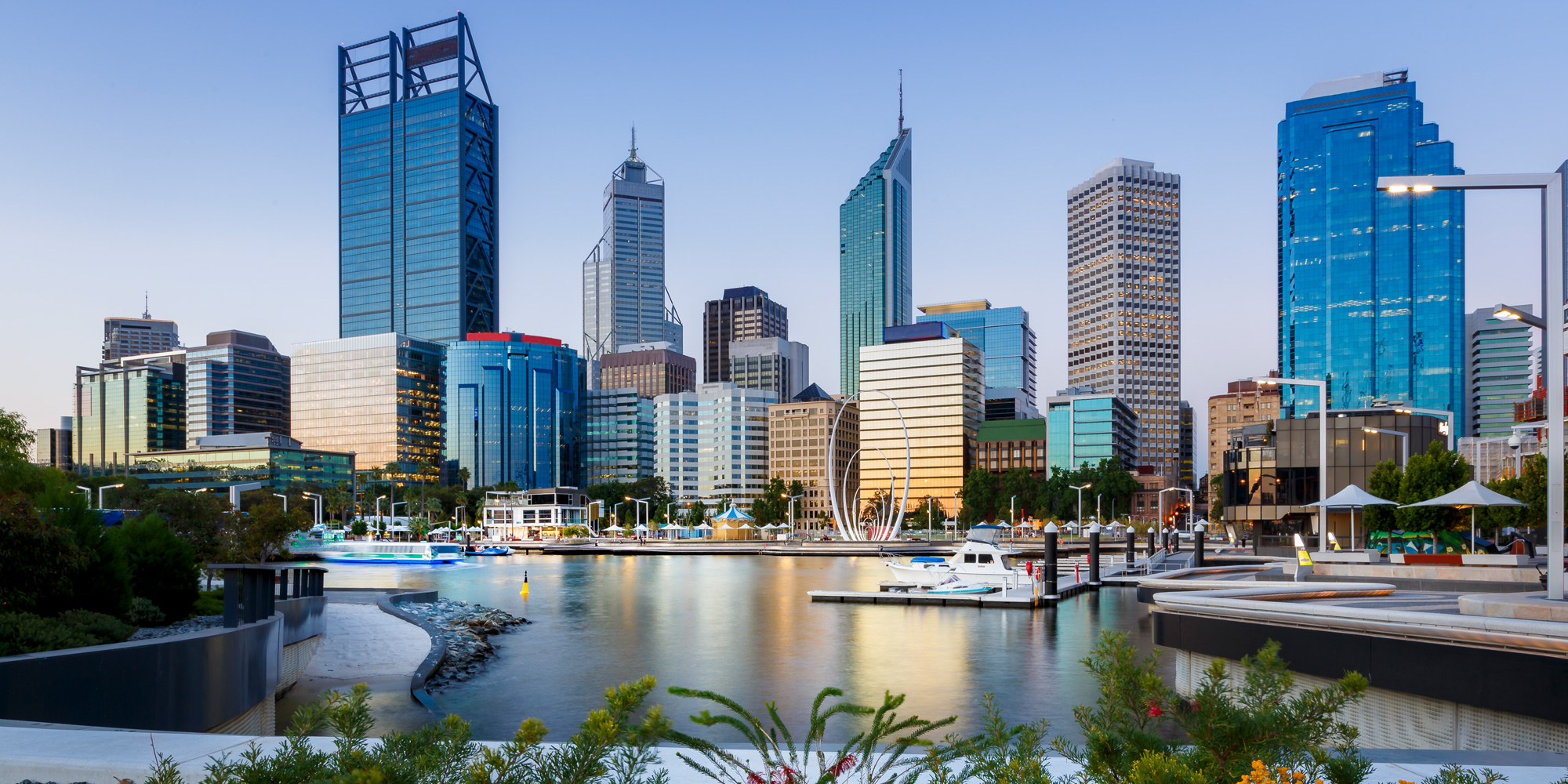 Perth city skyline