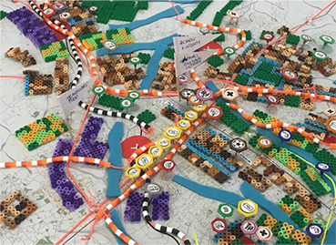 Image of urban street planning model