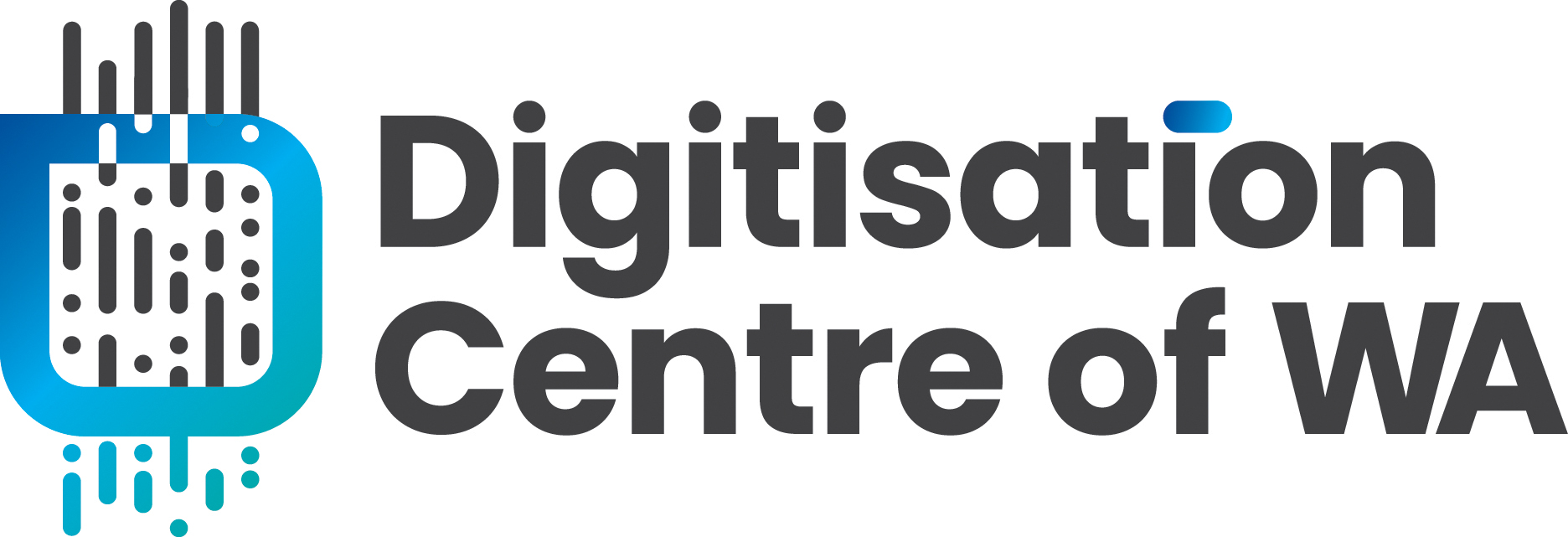 Logo of the Digitisation Centre of Western Australia (colour space: RGB)