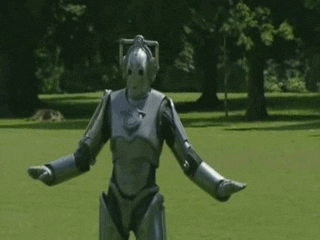 Wave dancing robot giphy