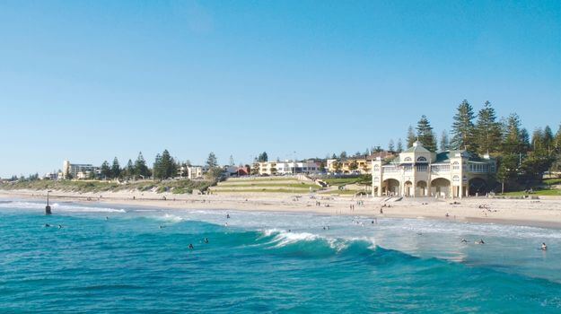 Cottesloe Beach on a sunny day