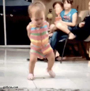 Baby dancing