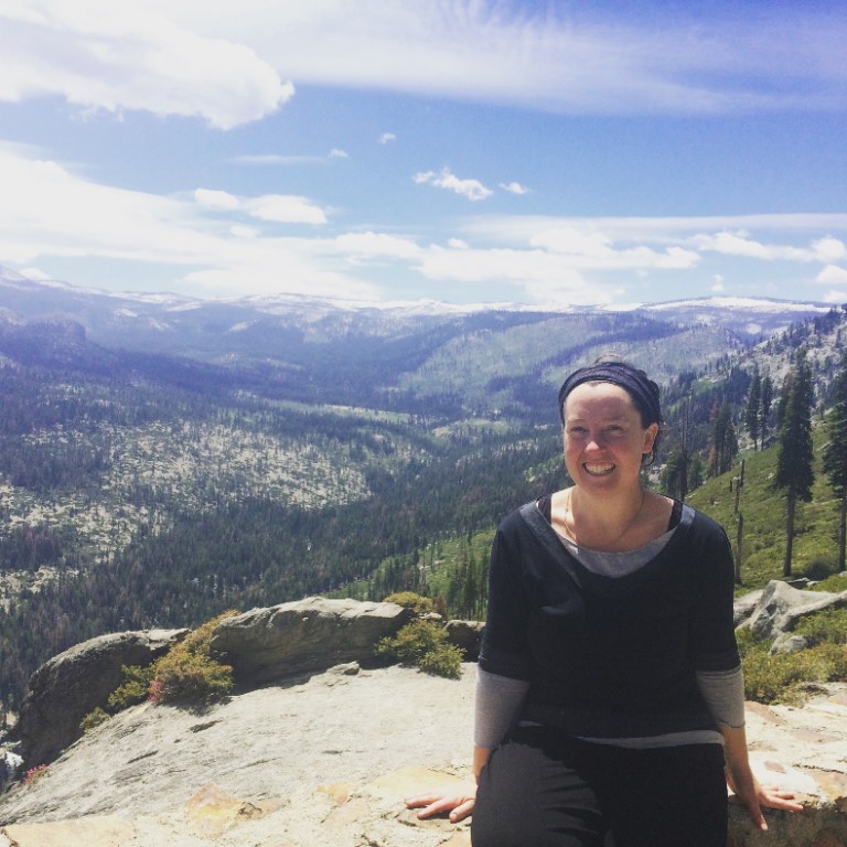 Associate Professor Sally Thompson in Yosemite