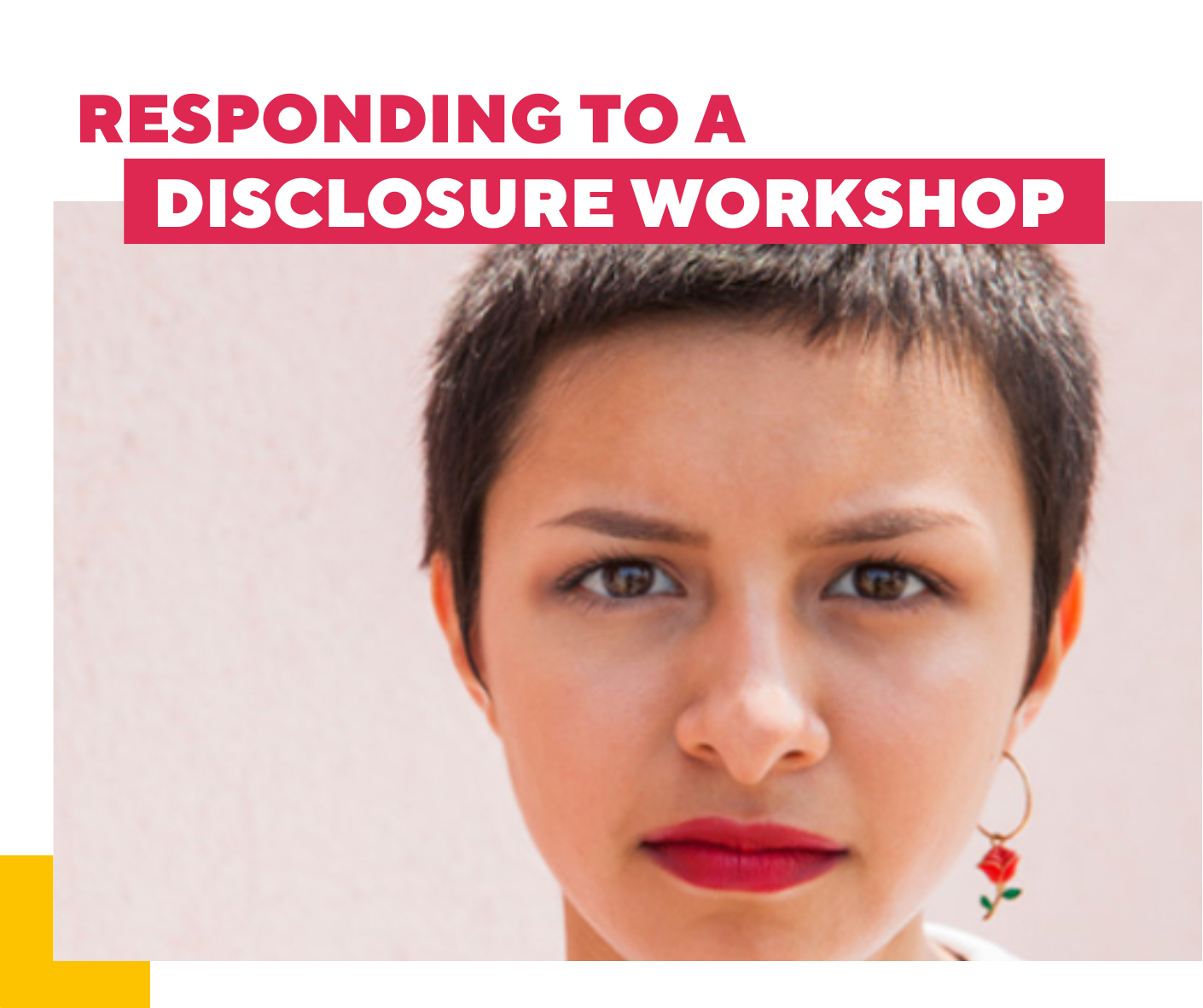 responding to a disclosure workshop