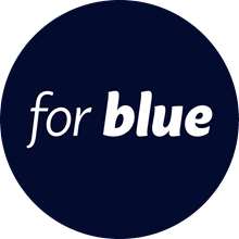 For blue logo