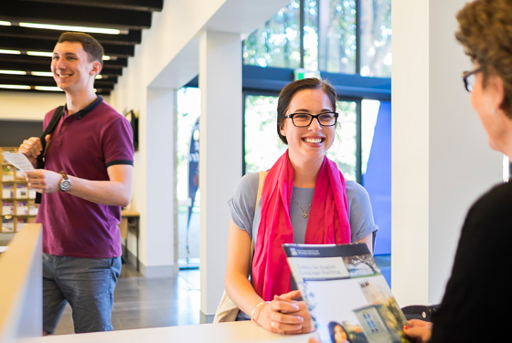 Career Centre counter