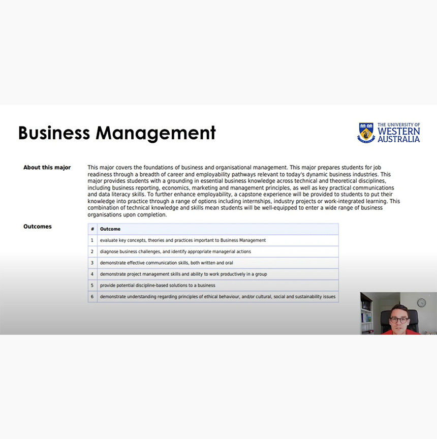 study business management