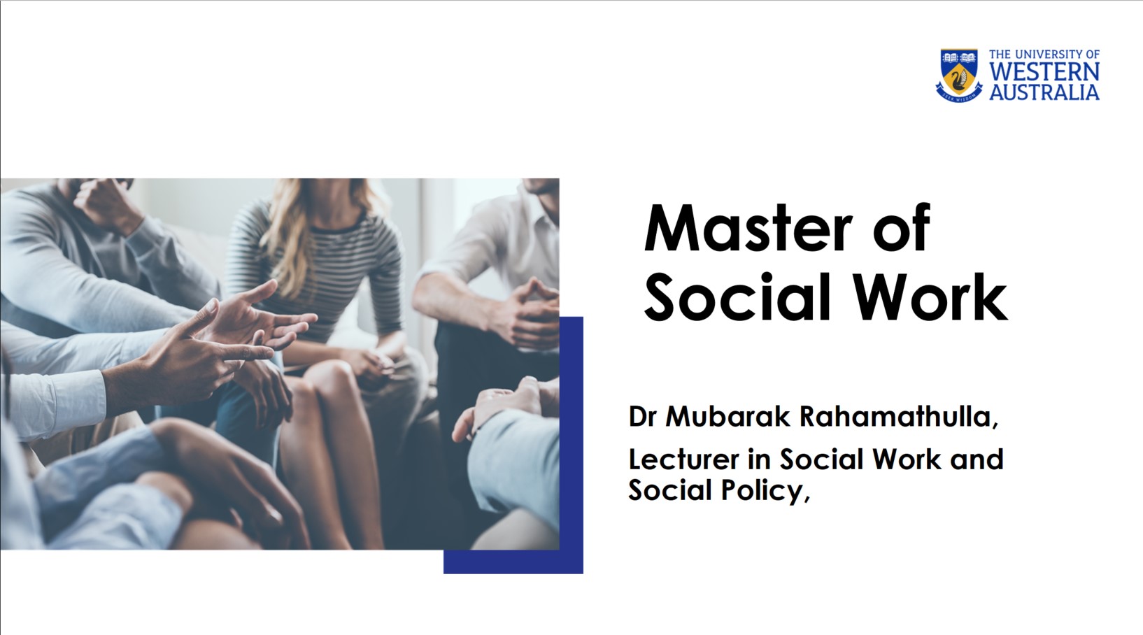 master of social work by research