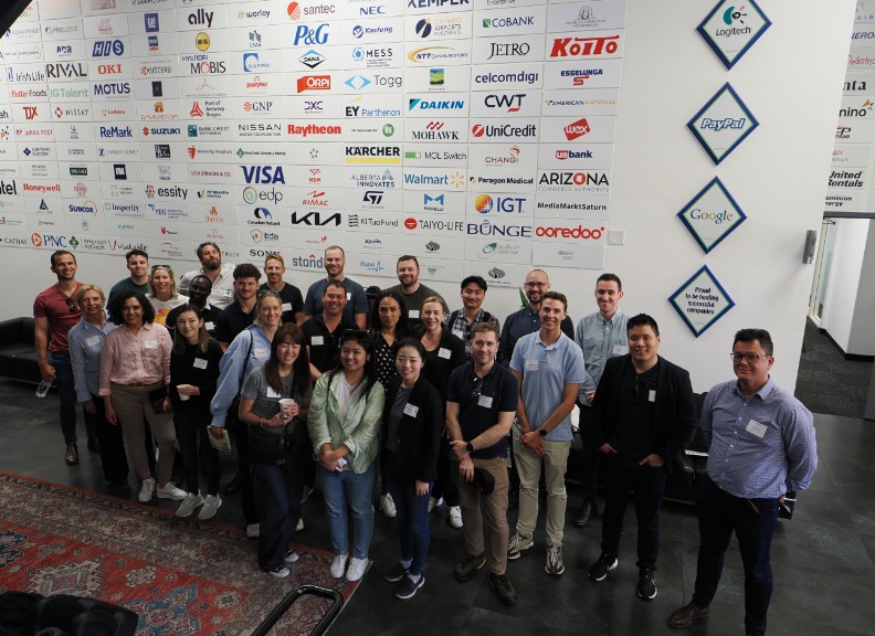 2024 MBA cohort visiting Plug and Play, the world’s leading innovation platform in Los Angeles, California.