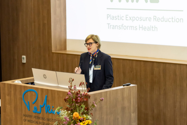 Image of Michaela Lucas presenting